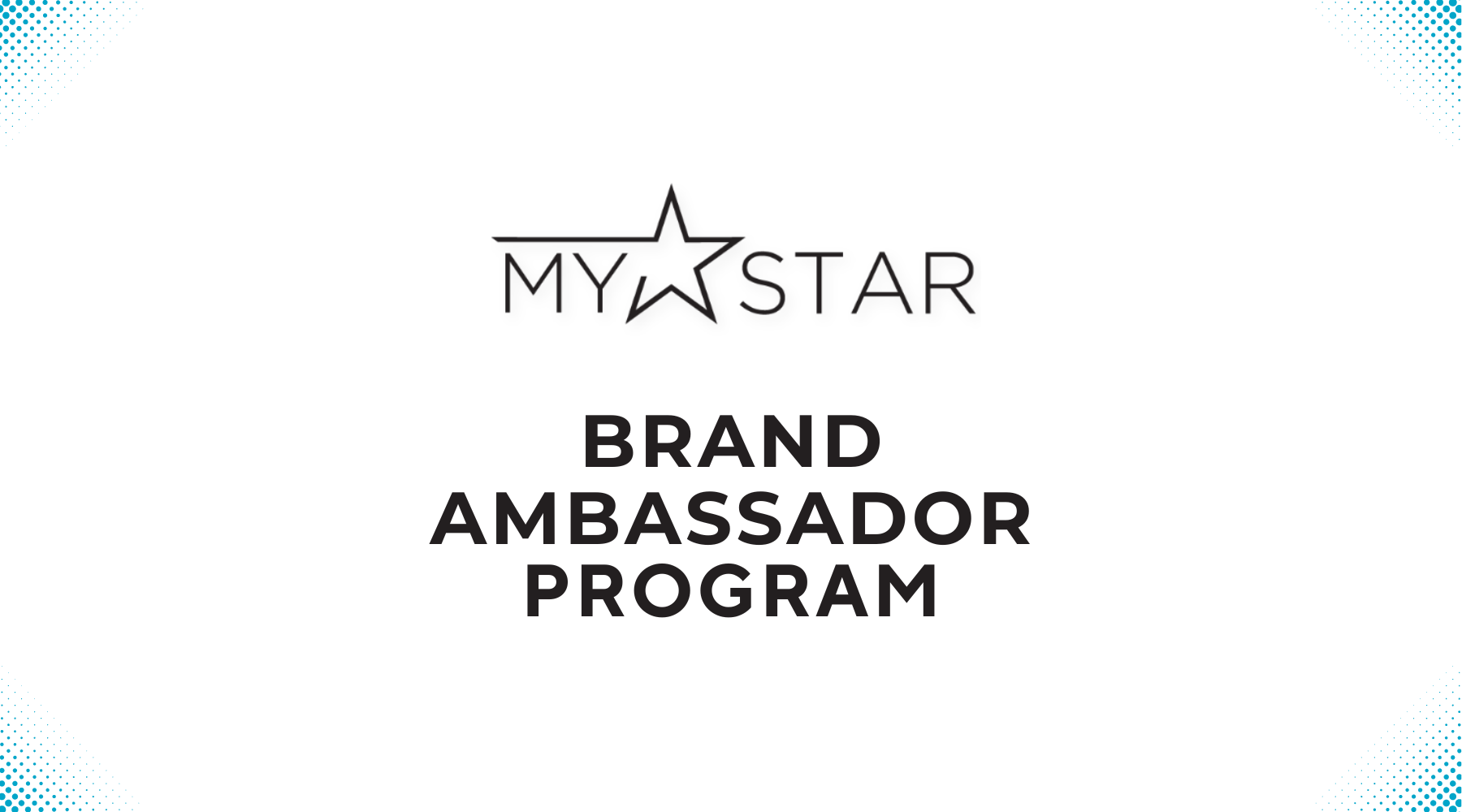 Brand Ambassador Program ENG Header image