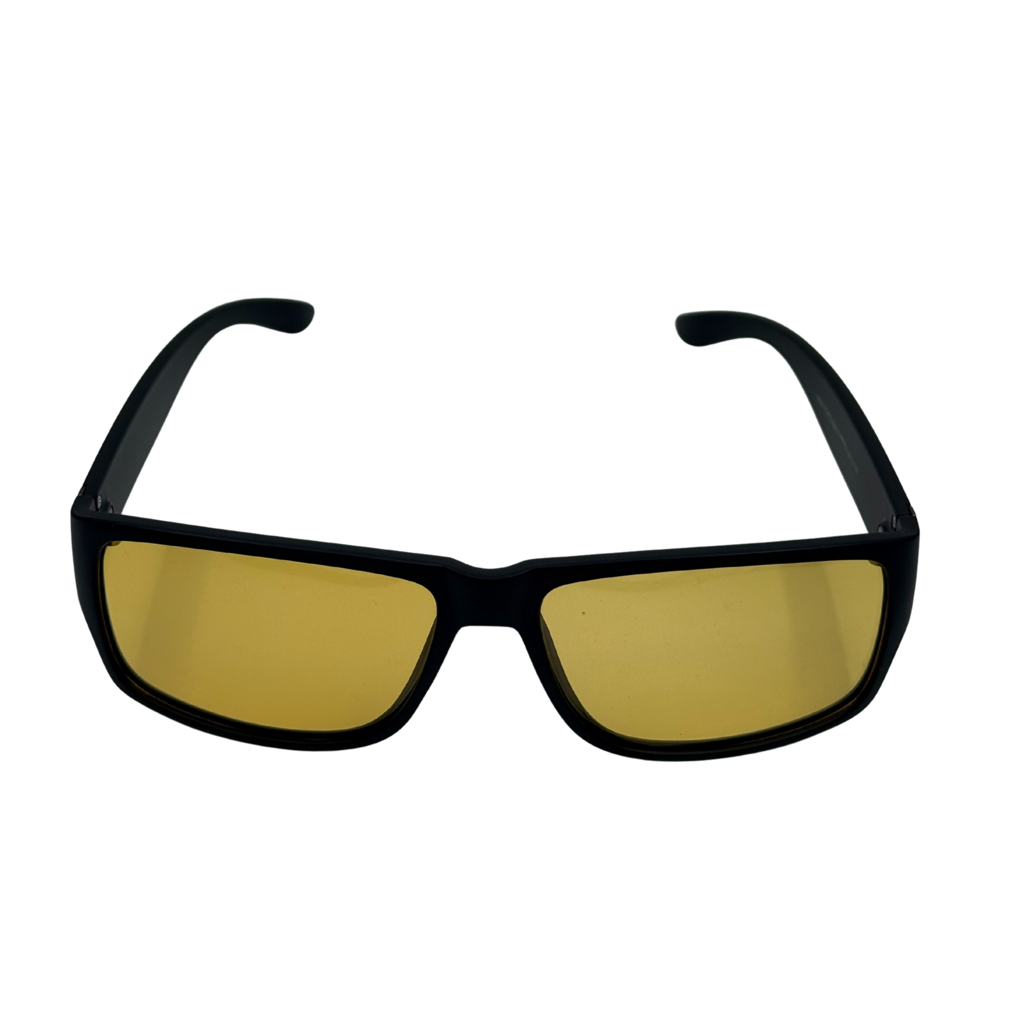 Black cat-eye sunglasses with glittery temple tips on a white background