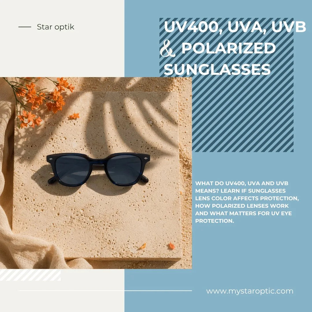 UV400, UVA, UVB and Polarization: What You Really Need to Know When Choosing Sunglasses