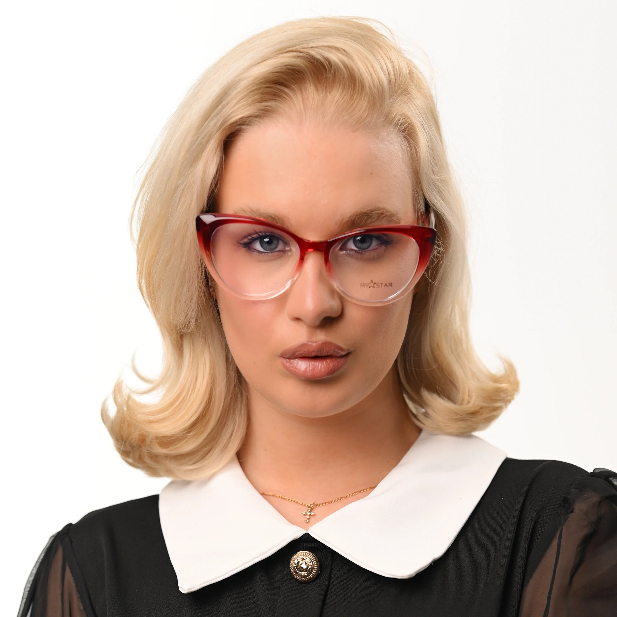 RED EMMA PRESCRIPTION GLASSES - WPS2566 C4